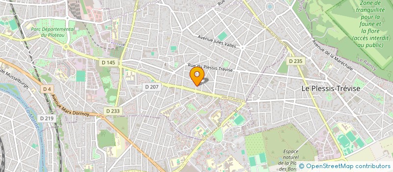 localisation de l'entreprise MCV BAT à CHAMPIGNY-SUR-MARNE