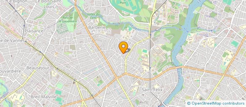localisation de l'entreprise MCV CAPITAL à NANTES