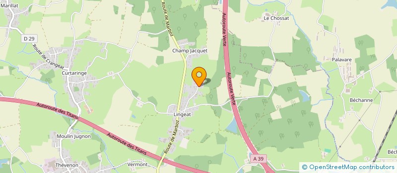 localisation de l'entreprise MCV IMMO  ATTIGNAT