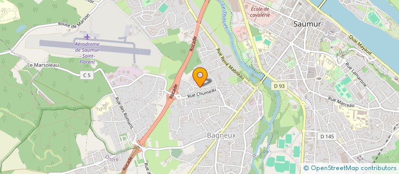 localisation de l'entreprise MCV INVESTISSEMENT  SAUMUR