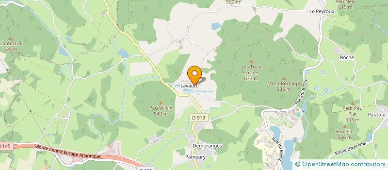 localisation de l'entreprise MCVF SOLUTIONS à SAINT-VAURY