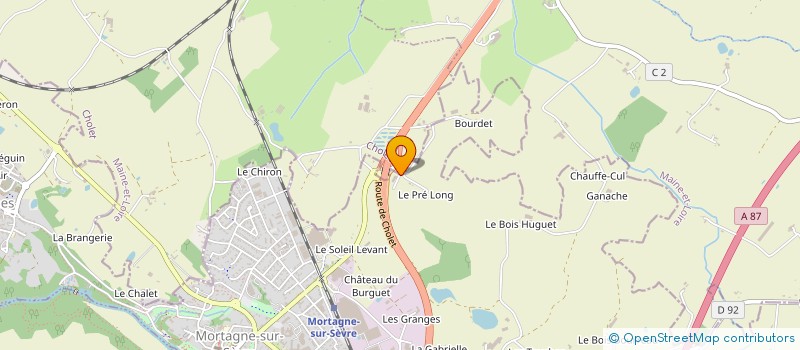 localisation de l'entreprise MCVI à MORTAGNE-SUR-SEVRE