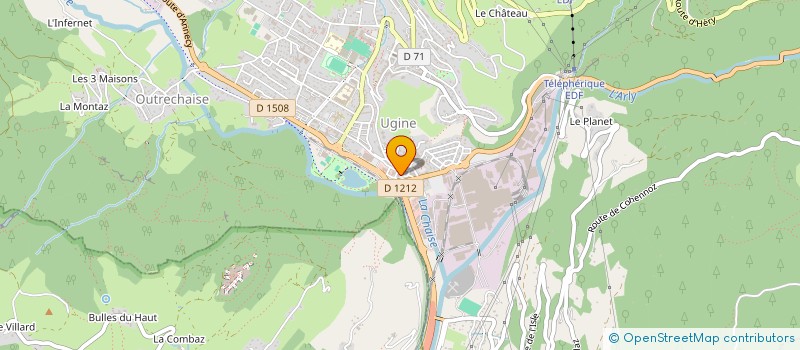 localisation de l'entreprise MCVL  UGINE