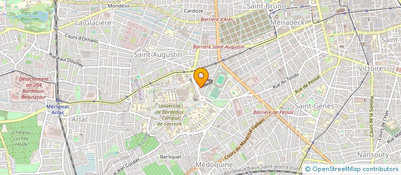 localisation de l'entreprise MCVRP  BORDEAUX