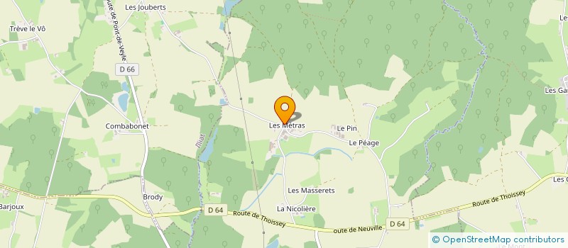 localisation de l'entreprise MCVS PATRIMOINE à L'ABERGEMENT-CLEMENCIAT