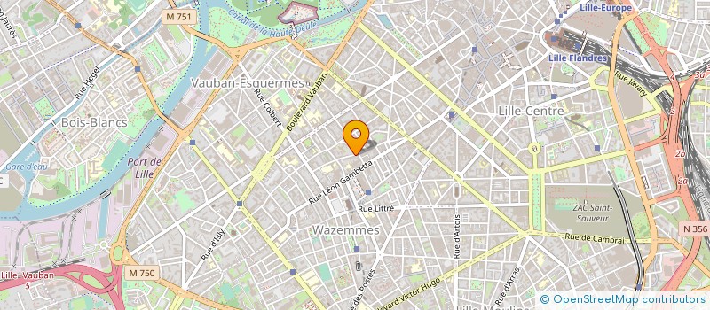 localisation de l'entreprise MCVVZAS à LILLE