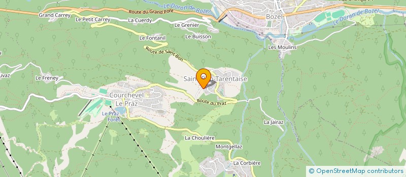 localisation de l'entreprise MCY à COURCHEVEL