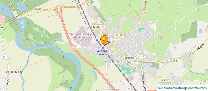 localisation de l'entreprise MCYO  CRECHY