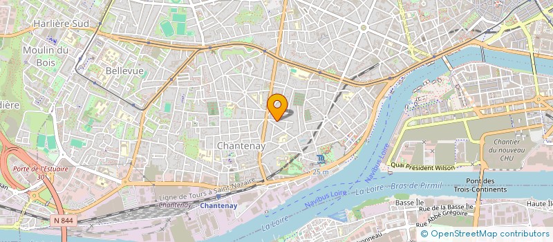 localisation de l'entreprise MCZ  NANTES