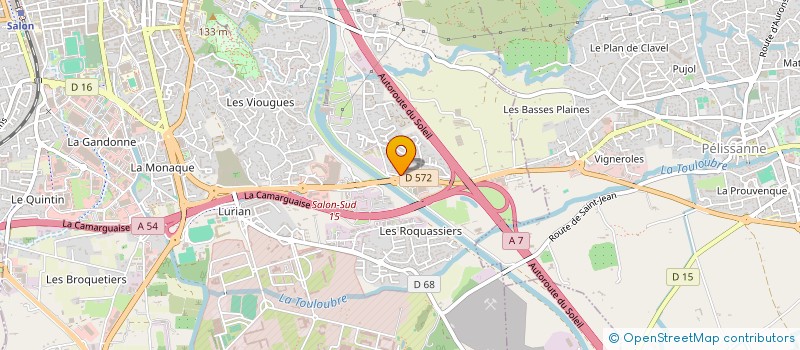 localisation de l'entreprise MD 10  SALON-DE-PROVENCE