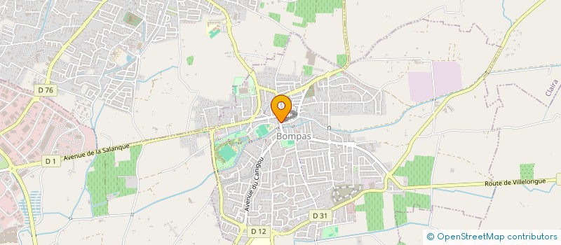 localisation de l'entreprise MD 13  BOMPAS