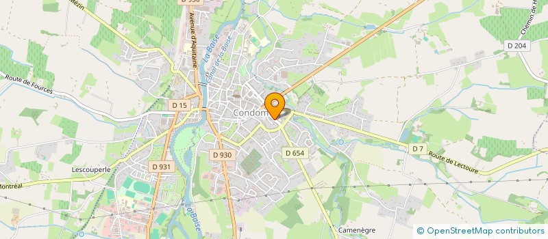 localisation de l'entreprise MD 13 à CONDOM