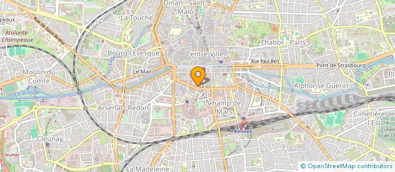 localisation de l'entreprise MD  RENNES