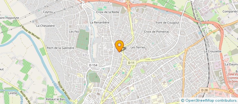 localisation de l'entreprise MD  BEZIERS