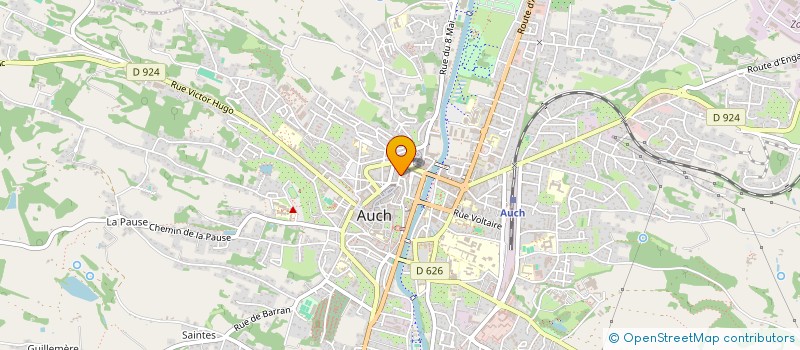 localisation de l'entreprise MD à AUCH