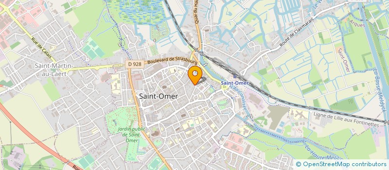 localisation de l'entreprise MD à SAINT-OMER