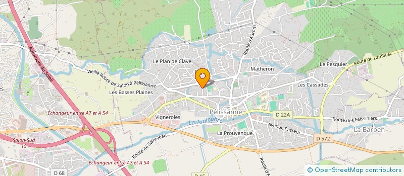 localisation de l'entreprise MD à PELISSANNE