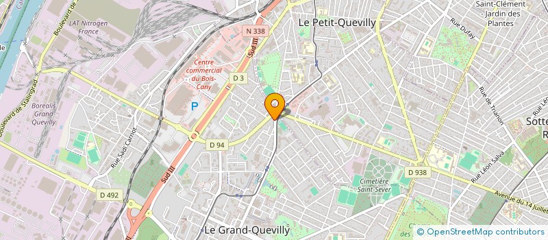 localisation de l'entreprise MD-76  LE GRAND-QUEVILLY