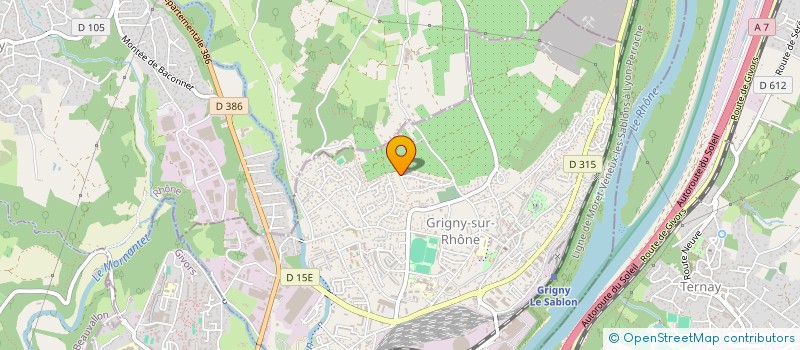 localisation de l'entreprise MD  GRIGNY