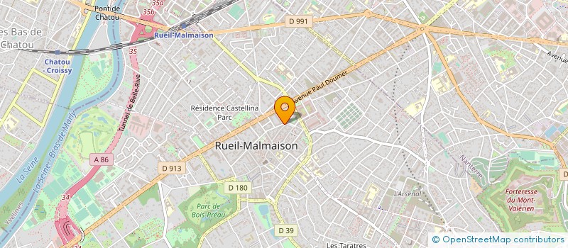 localisation de l'entreprise MD 92 à RUEIL-MALMAISON