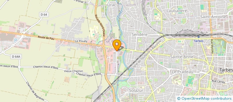 localisation de l'entreprise MD AGENCEMENT  TARBES