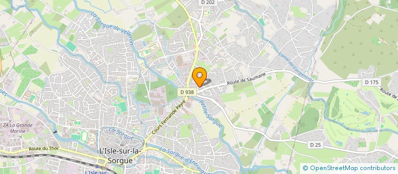 localisation de l'entreprise MD AUTO  L'ISLE-SUR-LA-SORGUE