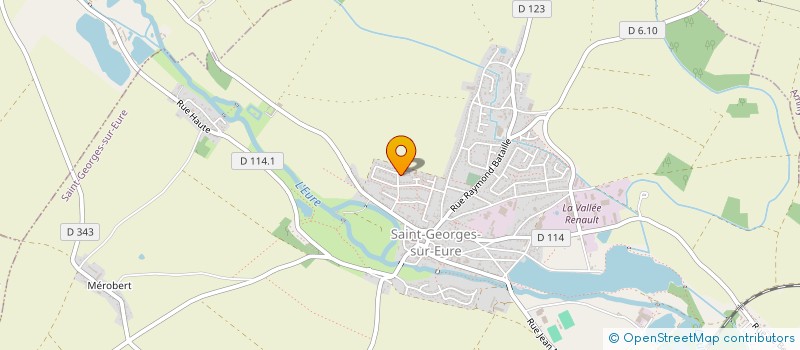 localisation de l'entreprise MD AUTO à SAINT-GEORGES-SUR-EURE