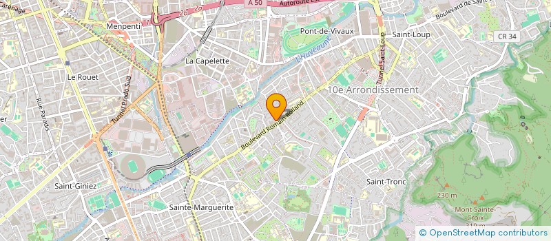 localisation de l'entreprise MD AUTOS  MARSEILLE