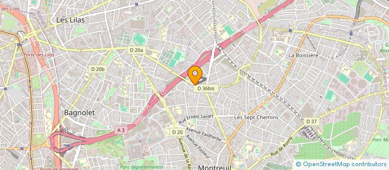 localisation de l'entreprise MD AUTOS  TREMBLAY-EN-FRANCE