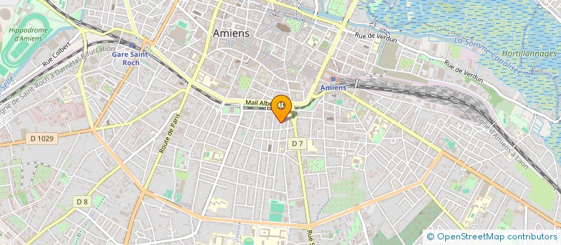 localisation de l'entreprise MD BAT à AMIENS