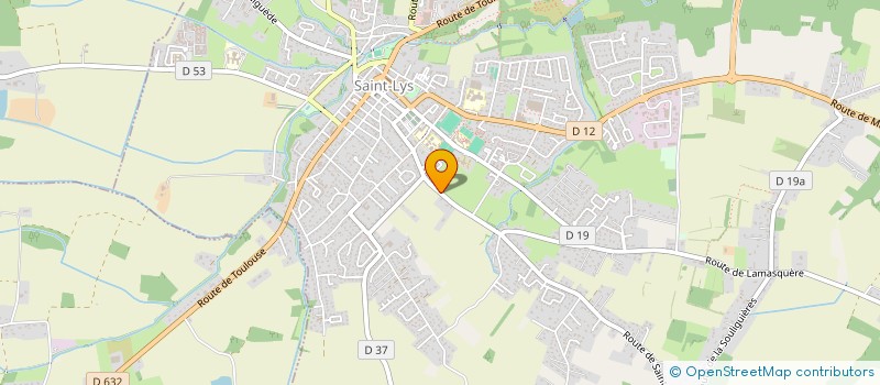 localisation de l'entreprise MD BAT à SAINT-LYS