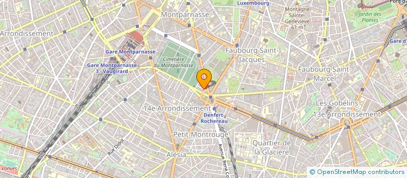 localisation de l'entreprise MD BAT  PARIS