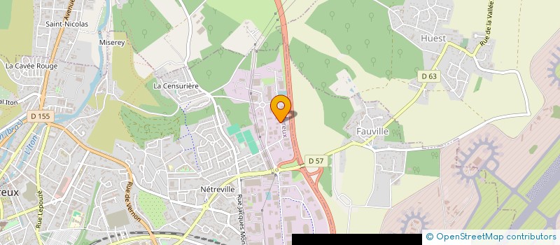 localisation de l'entreprise MD BAT NETTOYAGE  EVREUX