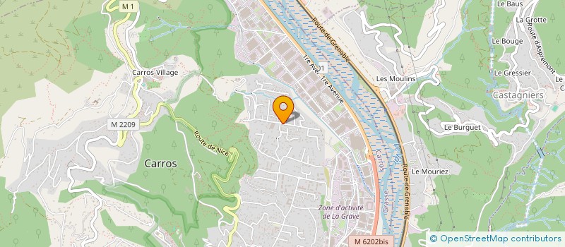 localisation de l'entreprise MD BATIMENT à CARROS