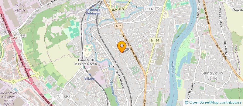 localisation de l'entreprise MD BATIMENT  CORBEIL-ESSONNES