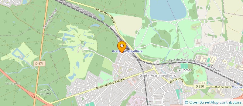 localisation de l'entreprise MD BATIMENT  GRETZ-ARMAINVILLIERS