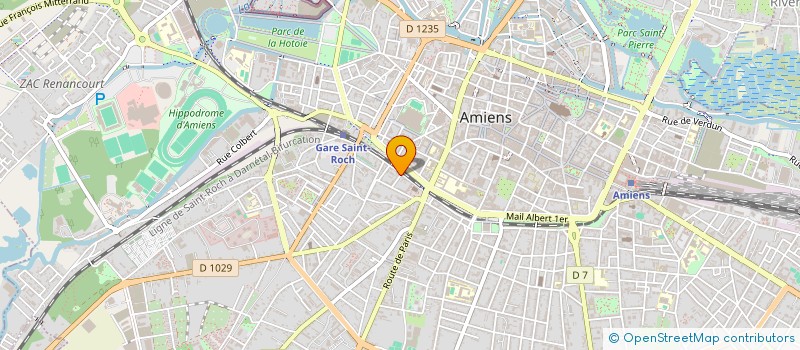 localisation de l'entreprise MD BUILDING  AMIENS