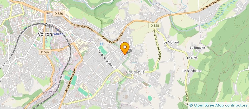 localisation de l'entreprise MD BUREAUX  COUBLEVIE