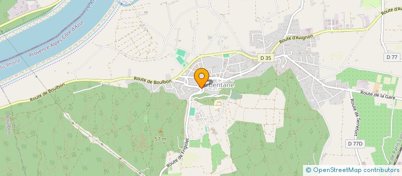 localisation de l'entreprise MD CARRELAGE  BARBENTANE