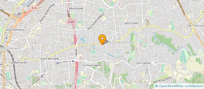 localisation de l'entreprise MD CARS  MARSEILLE