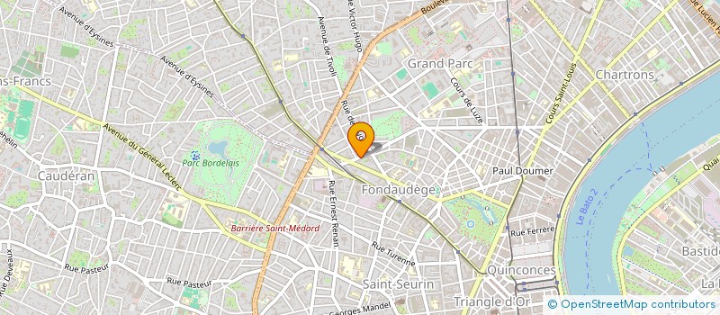 localisation de l'entreprise MD & CO  BORDEAUX