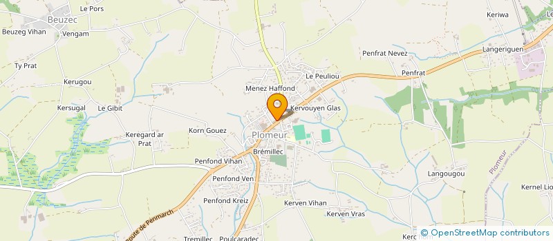 localisation de l'entreprise MD COIFF  PENMARCH