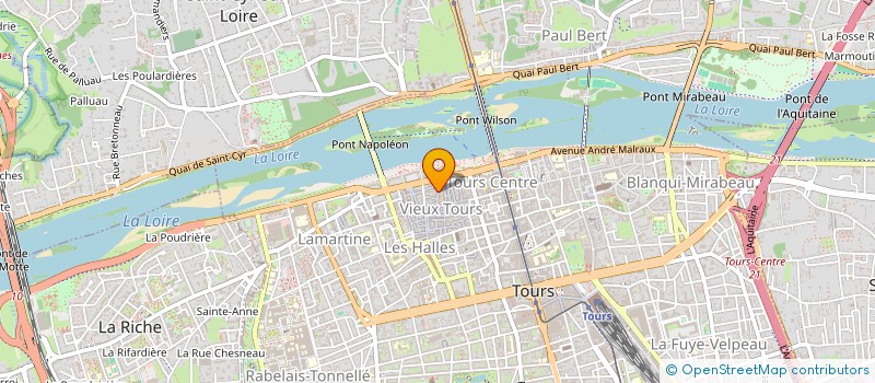 localisation de l'entreprise MD COM EURL  TOURS