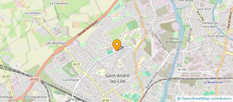 localisation de l'entreprise MD CONCEPTION à MARQUETTE-LEZ-LILLE