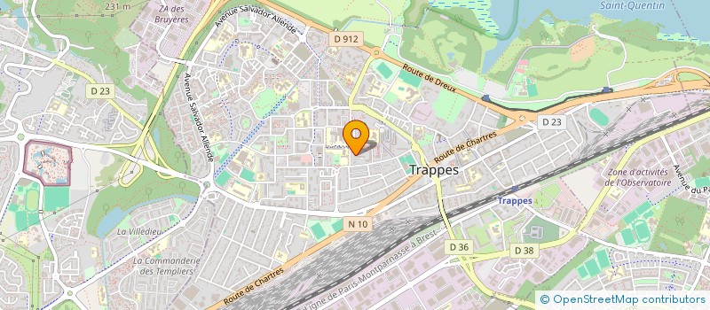 localisation de l'entreprise MD CONDUITE à TRAPPES