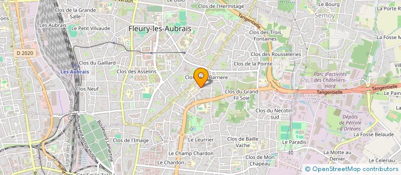 localisation de l'entreprise MD CONFORT à ORLEANS