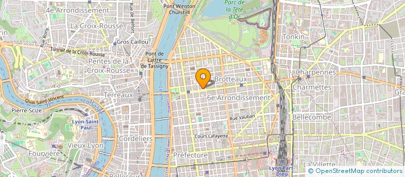 localisation de l'entreprise MD CONSEIL à LYON