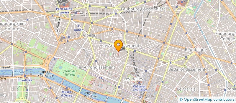 localisation de l'entreprise MD CONSEIL  PARIS