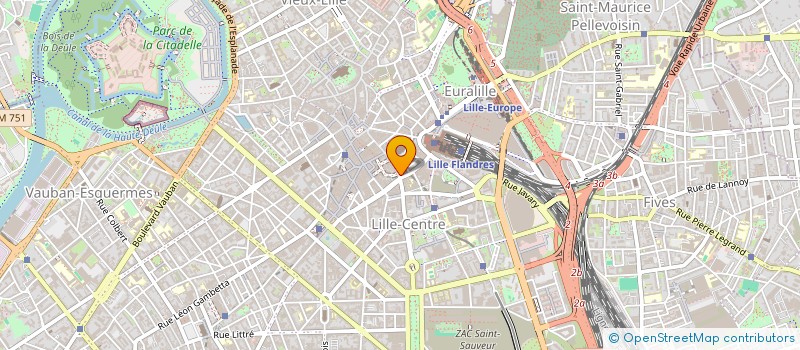 localisation de l'entreprise MD CONSEIL CREDIT & PATRIMOINE à LILLE