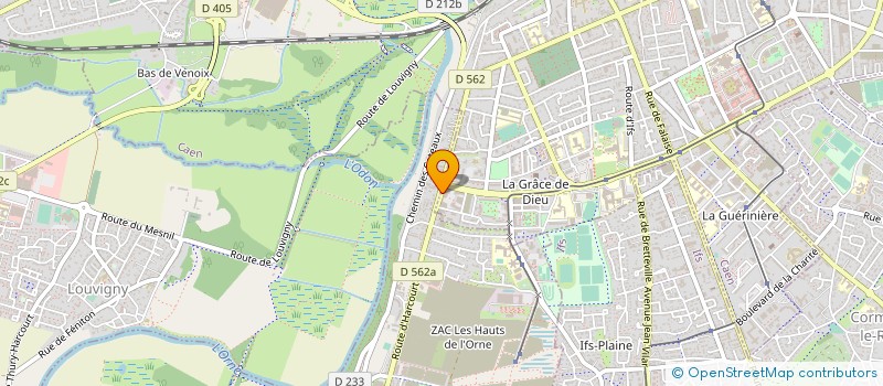 localisation de l'entreprise MD CONSTRUCTION à CAEN
